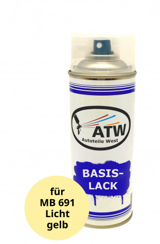 Autolack für MB 691 Lichtgelb